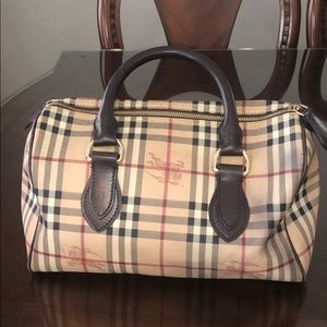 SOLD Burberry bowler bag